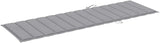 YAFF Adjustable Grey Solid Acacia Wood Sunlounger – Large Outdoor Chaise Lounge with Armrests & Wheels for Patio and - Photo 2