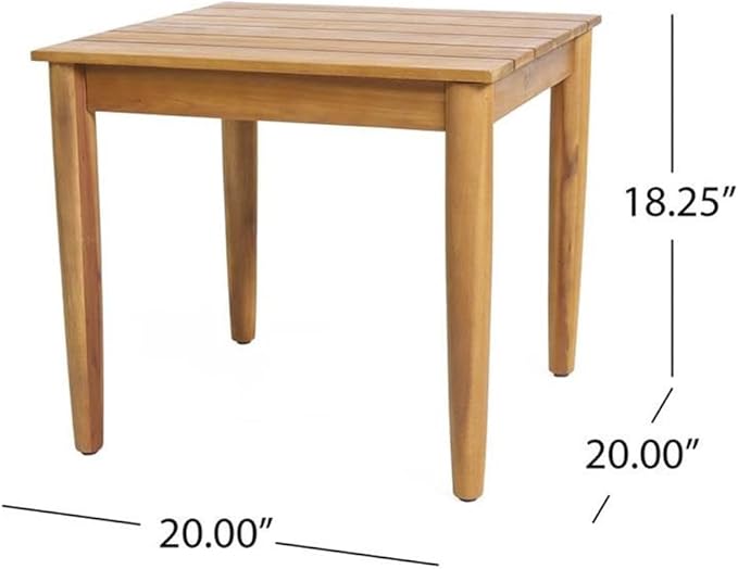 Christopher Knight Home Side Table, Teak - Photo 3