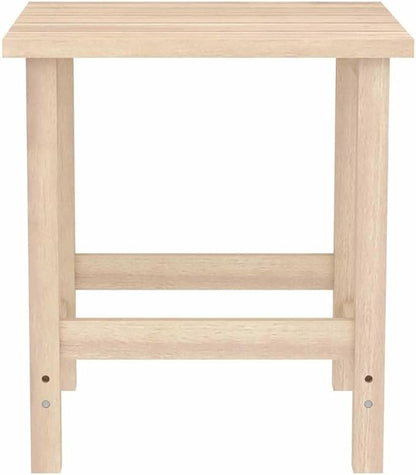 Classic Adirondack Chair Set with Table, Solid Fir Wood Construction, Ergonomic Design for Outdoor Relaxation, Weather-Resistant Finish, Natural Wood Aesthetic for Garden