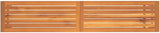 Rustic Solid Acacia Wood Garden Bench 70.9 in x 13.8 in x 17.7 in Brown Outdoor Seating for Patio and Backyard with - Photo 6