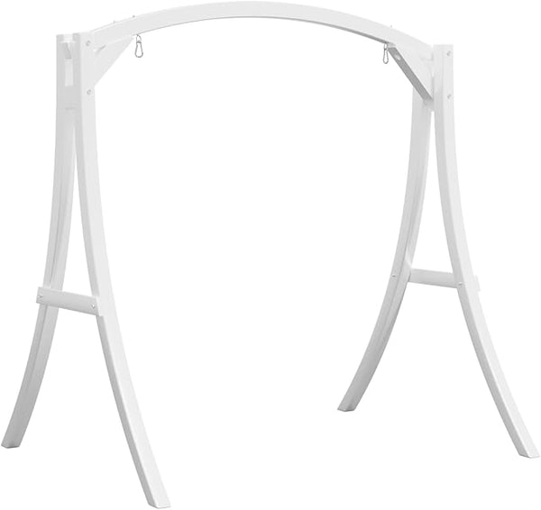 VINGLI Outdoor Wooden Swing Frame, Heavy Duty 1000 LBS A-Frame Swing Stand with Farmhouse Cottage Style - Photo 1