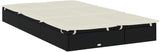 Double Sunbed with Adjustable Backrest, Black Synthetic Rattan Outdoor Chaise Lounge for Two People - Photo 5