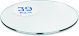 Dulles Glass 39 inch Round Glass Table Top - Tempered - 1/4" Thick Glass Surface, Safe Flat Polished - Photo 1