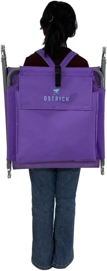 Ostrich Chair Backpack Chaise Chair, Purple - Photo 9