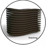 2-Pack All-Weather Grenada Chaise Loungers, Woven Resin (Brown) - Photo 8