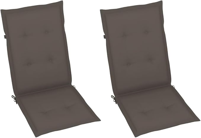 Acacia Wood Outdoor Rocking Chair 39.4 in Wide Wooden Tone Taupe Cushion Ergonomic Lounge Rocker 264 lb Capacity for Patio Garden Balcony and Indoor Reading Nook