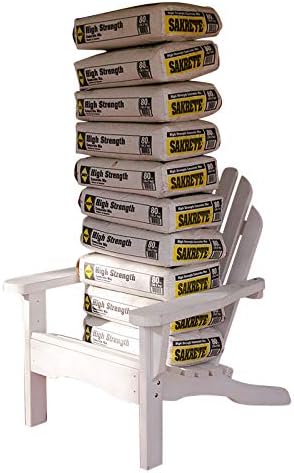 Amish Casual Heavy Duty Adirondack Chair in White Stain - Authentic Amish Craftmanship from Treated Pine, Outdoor Chair Made in The USA, 800 Lb Weight Capacity