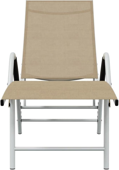 Sun Lounger Hammock Chair,Lounge Chair,Patio Lounge Chairs,Christopher Knight Outdoor Furniture,Outdoor Chaise Lounge,Outdoor Lounge Chairs Set of 2,Textilene and Aluminum Cream
