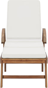Sun Loungers with Cushions 2 pcs Solid Teak Wood Cream Patio Chairs Outdoor Furniture Outdoor Chairs Suitable for - Photo 3