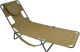 Ostrich Chair Chaise Lounger Chair, Tan - Photo 1
