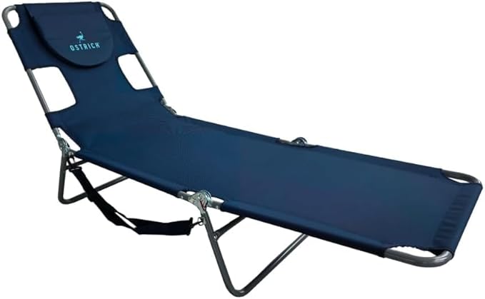 Ostrich Chair Chaise Lounge, Navy - Photo 1