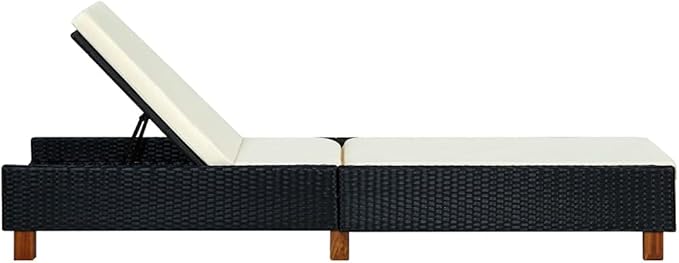 (Fast Delivery) Outdoor Chaise Lounge, Sun Lounger, for Deck, Indoor, Yard, Balcony, Garden - Photo 4