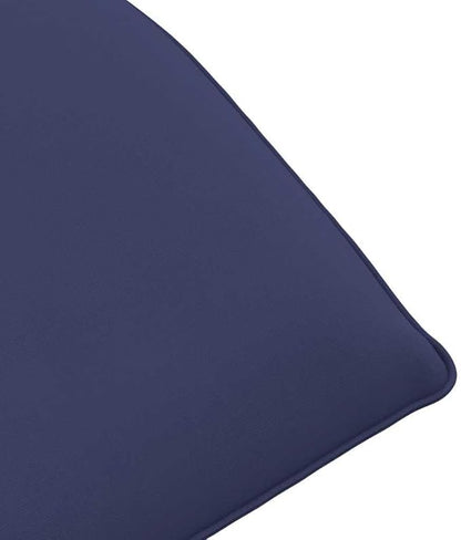Folding Sun Lounger Navy Blue, 175x54x8.5 cm Oxford Fabric Adjustable Reclining Beach Chair with 5 Positions, Portable Outdoor Chaise Lounge for Garden Patio Poolside Lawn Camping