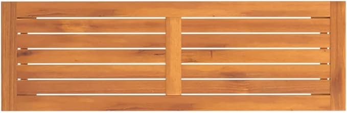 Patio Bench 43.3"x13.8"x17.7" Solid Wood Acaciapatio Furniture Work Bench Bench entryway benchSuitable for Garden Courtyard