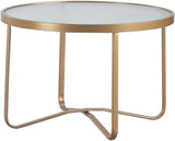 Elle Decor Mirabelle Outdoor Coffee Table in French Gold - Photo 8
