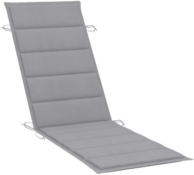 Sunlounger Wooden Solid Acacia Wood Standard Foldable Beach Recliner Patio Sunbed for Balcony Outside