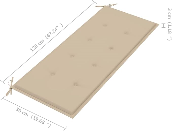 Patio Bench, Outdoor Sofas, Off-Site Benches for Garden, Porch, Park, Front Door, Balcony, Outdoor, Lawn, Patio - Photo 9