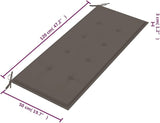 Patio Bench, Outdoor Sofas, Off-Site Benches for Garden, Porch, Park, Front Door, Balcony, Outdoor, Lawn, Patio - Photo 9