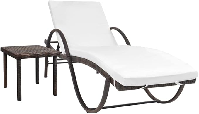 Sun Lounger Outdoor Chaise, Outdoor Lounge Chairs Set of 2, Chaise Lounge, Lounge Chairs for Outside, Pool Lounge Chairs - Photo 1