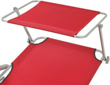 Sun Lounger, Outdoor All-Weather Patio Chaise Lounge Chair, Outdoor Recliner Lounge Chair Sun Loungers, for Garden - Photo 4