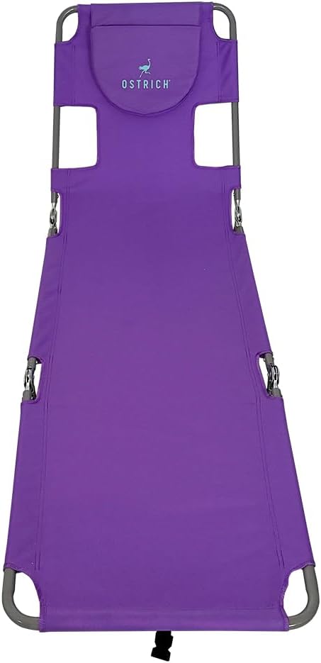 Ostrich Chair Backpack Chaise Chair, Purple - Photo 3