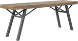 Patio Bench, Outdoor Bench, Garden Bench, Balcony Bench, Outdoor Furniture, Picnic Table Bench, for The Front Porch - Photo 1