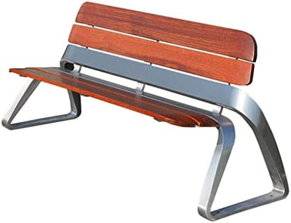 Outdoor Garden Bench - Metal Cast Iron Leisure Seating for Terrace, Park & Beach - Creative Home Decor for Outdoor Spaces - Durable & Stylish Bench
