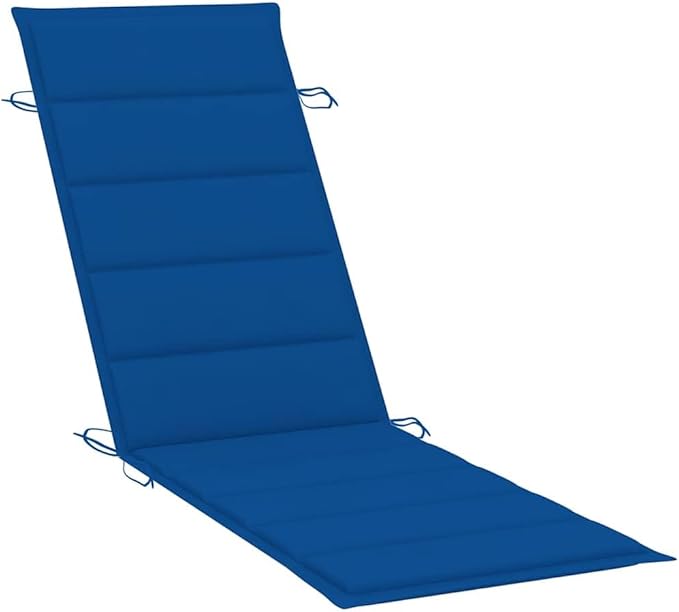 Foldable Sun Lounger Chair for Outdoor, Solid Acacia Wood Poolside Patio Furniture with Adjustable Backrest - Photo 7