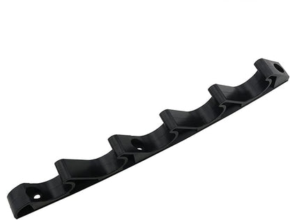 Adjustment Bracket CHENJIN 2PCS 6 Position Nylon Black Adjustment Brackets for Patio Outdoor Lawn Yard Furniture or Chaise Lounges, Back-Height Multi Position Adjuster