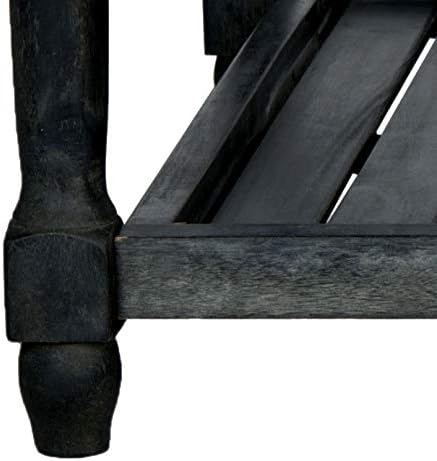 Safavieh Outdoor Collection Oakley Dark Slate Grey Coffee Table - Photo 5