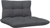 Patio Middle Sofa with Cushions Black Solid Pinewood Outdoor Chairs Furniture Outdoor Patio Furniture Set Suitable for - Photo 6