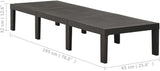 Adjustable Patio Sun Lounger with Thick Cushions - Photo 2