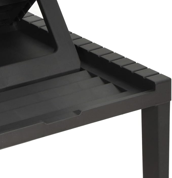 Adjustable Patio Sun Lounger with Thick Cushions - Photo 6