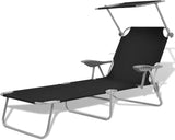 Sun Lounger, Outdoor All-Weather Patio Chaise Lounge Chair, Outdoor Recliner Lounge Chair Sun Loungers, for Garden - Photo 1