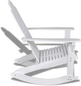 (Fast Shipments) Wooden Rocking Chair - Photo 4