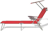 Sun Lounger, Outdoor All-Weather Patio Chaise Lounge Chair, Outdoor Recliner Lounge Chair Sun Loungers, for Garden - Photo 3