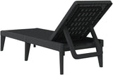 Sun Lounger Chair Outdoor Adjustable Reclining Patio Furniture for Garden Pool Beach - Photo 6