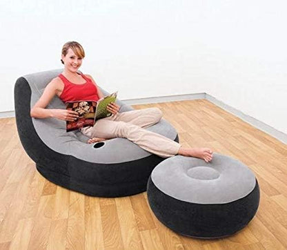 Intex Inflatable Ultra Lounge with Ottoman