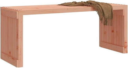 Garden Bench Natural Douglas Solid Douglas Wood Large Backyard Furniture Patio Furniture Outdoor Seating Outdoor Seating for Outdoor Courtyard Yard Deck
