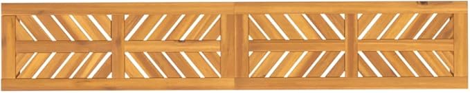 Patio Bench 70.9" Solid Wood Acacia Patio Furniture, Outdoor Seating