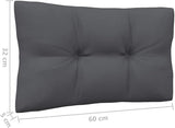 Patio Middle Sofa with Cushions Black Solid Pinewood Outdoor Chairs Furniture Outdoor Patio Furniture Set Suitable for - Photo 8