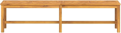 Garden Bench Deck Bench Patio Bench 70.9" Solid Wood Acacia