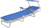 Sun Lounger, Outdoor All-Weather Patio Chaise Lounge Chair, Outdoor Recliner Lounge Chair Sun Loungers, for Garden - Photo 4