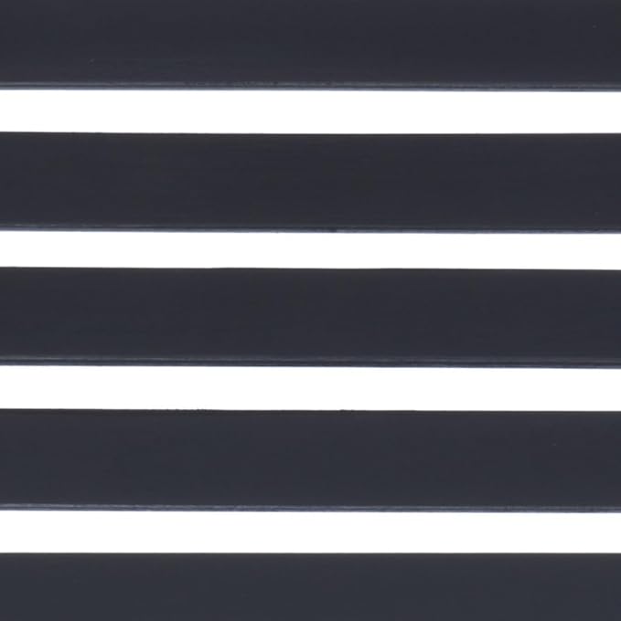 SAFAVIEH Outdoor Collection Topher Black Slatted Adirondack Chair - Photo 8