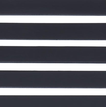 SAFAVIEH Outdoor Collection Topher Black Slatted Adirondack Chair