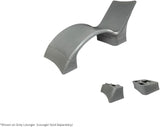 Global Pool Products Lounger Deep Water Kit - Chaise Lounge Chairs Extension - in Pool Elevated Lounger Kit - Gray - Photo 5