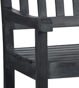 SAFAVIEH Outdoor Collection Mischa Natural Brown Bench - Photo 6