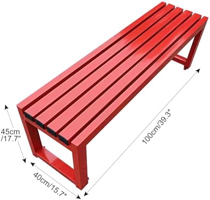 Weatherproof 3-Seater Metal Garden Bench for Outdoor Patio, Parks & Lounges - Heavy Duty Load Capacity 700lbs, Perfect for Relaxing & Entertaining