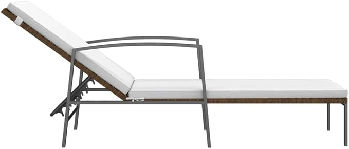 Patio Sun Lounger Outdoor Chaise, Outdoor Lounge Chairs Set of 2, Chaise Lounge, Lounge Chairs for Outside - Photo 4