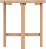 Costaelm Round Outdoor Side Tables, Adirondack Patio Tables for Outside, HDPE Patio End Table Weather Resistant - Photo 5